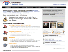 Tablet Screenshot of ccseo.com